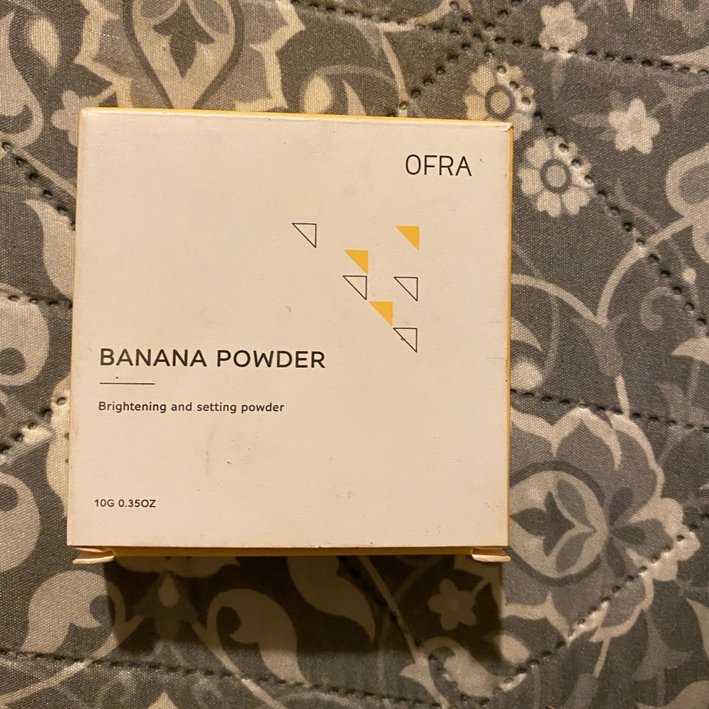 Banana setting powder